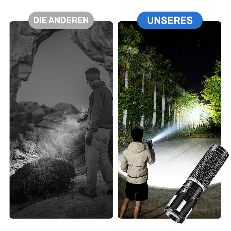 ⏳Begrenzte Zeit 50% Rabatt💥Wiederaufladbare Mini-LED-Taschenlampe mit hoher Leuchtkraft