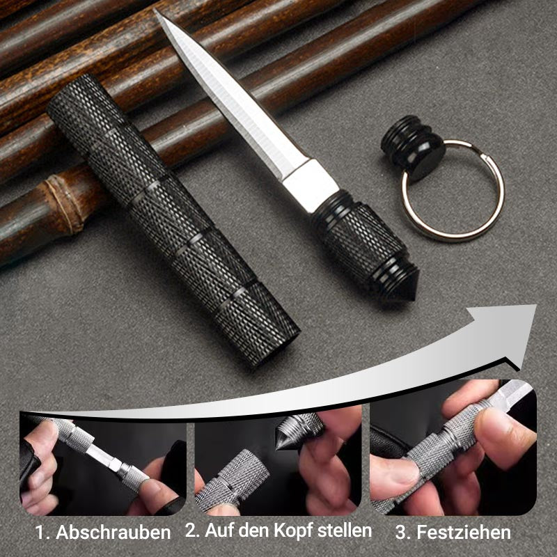 💥Professionelles Niveau🔥Multifunktionales tragbares Taschenmesser