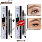 💖Buy 1 Get 1 Free 💖2-in-1 4D Eyebrow Pencil (Natural Brow Makeup and Eyelash Line)