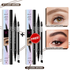 💖Buy 1 Get 1 Free 💖2-in-1 4D Eyebrow Pencil (Natural Brow Makeup and Eyelash Line)