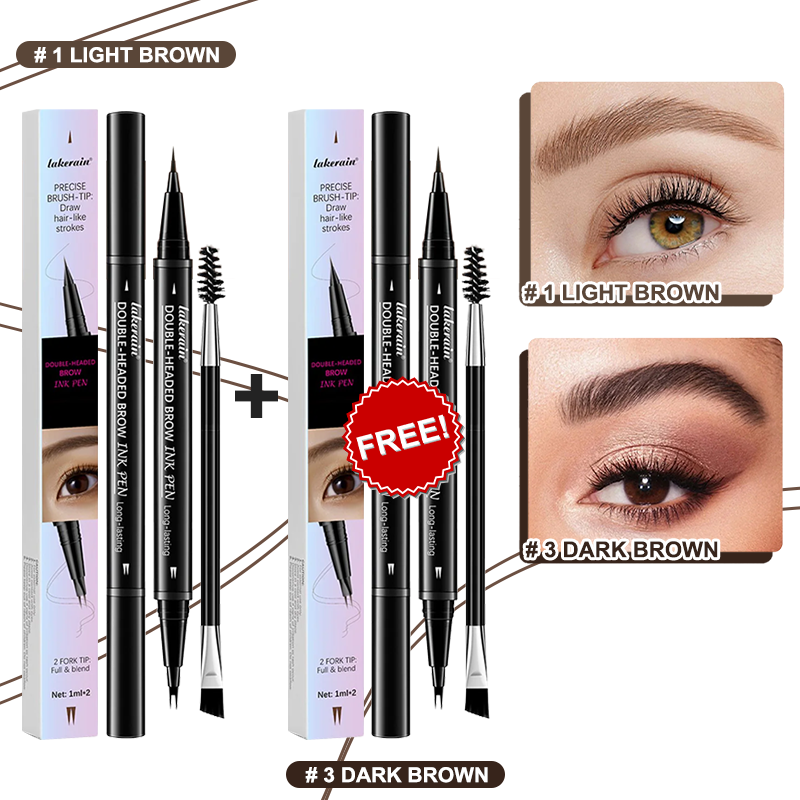 💖Buy 1 Get 1 Free 💖2-in-1 4D Eyebrow Pencil (Natural Brow Makeup and Eyelash Line)