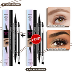 💖Buy 1 Get 1 Free 💖2-in-1 4D Eyebrow Pencil (Natural Brow Makeup and Eyelash Line)