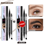 💖Buy 1 Get 1 Free 💖2-in-1 4D Eyebrow Pencil (Natural Brow Makeup and Eyelash Line)