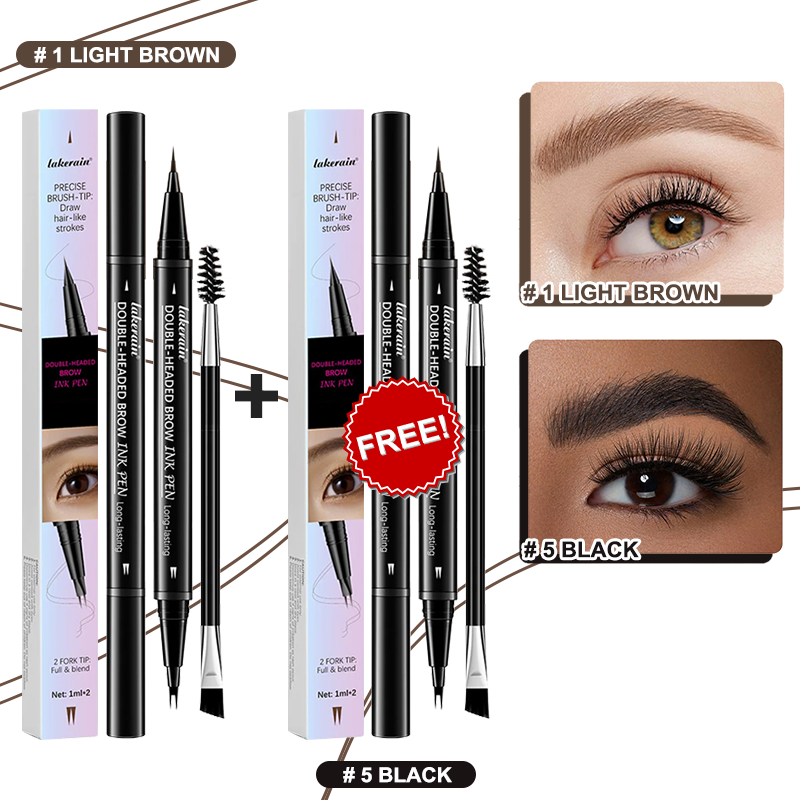 💖Buy 1 Get 1 Free 💖2-in-1 4D Eyebrow Pencil (Natural Brow Makeup and Eyelash Line)