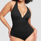🔥Last Day Special Price ￡12.98!!💥-👙Smart Sculpt Plunge Swimsuit Flatter Your Figure
