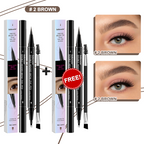 💖Buy 1 Get 1 Free 💖2-in-1 4D Eyebrow Pencil (Natural Brow Makeup and Eyelash Line)