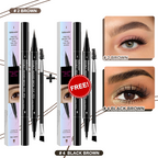 💖Buy 1 Get 1 Free 💖2-in-1 4D Eyebrow Pencil (Natural Brow Makeup and Eyelash Line)