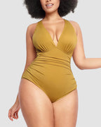 🔥Last Day Special Price ￡12.98!!💥-👙Smart Sculpt Plunge Swimsuit Flatter Your Figure