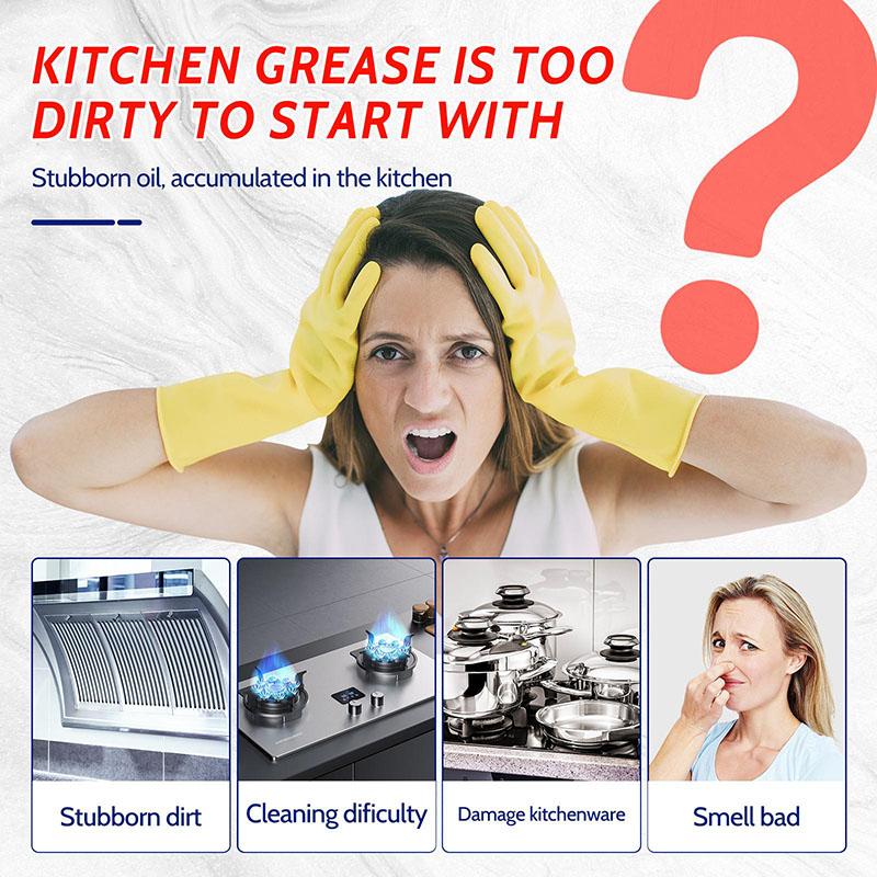 ⏳Begrenzte Zeit 60% Rabatt💥🧼✨ Schwerer Fettentferner mit milder Formel & schneller Zersetzung♻️💥