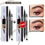 💖Buy 1 Get 1 Free 💖2-in-1 4D Eyebrow Pencil (Natural Brow Makeup and Eyelash Line)