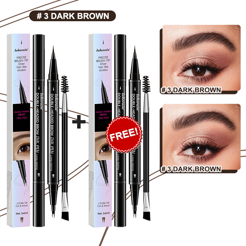 💖Buy 1 Get 1 Free 💖2-in-1 4D Eyebrow Pencil (Natural Brow Makeup and Eyelash Line)