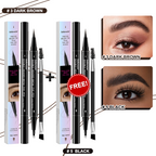 💖Buy 1 Get 1 Free 💖2-in-1 4D Eyebrow Pencil (Natural Brow Makeup and Eyelash Line)