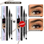 💖Buy 1 Get 1 Free 💖2-in-1 4D Eyebrow Pencil (Natural Brow Makeup and Eyelash Line)