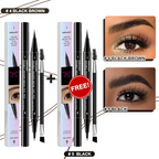 💖Buy 1 Get 1 Free 💖2-in-1 4D Eyebrow Pencil (Natural Brow Makeup and Eyelash Line)