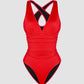 🔥Last Day Special Price ￡12.98!!💥-👙Smart Sculpt Plunge Swimsuit Flatter Your Figure