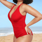🔥Last Day Special Price ￡12.98!!💥-👙Smart Sculpt Plunge Swimsuit Flatter Your Figure