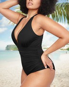 🔥Last Day Special Price ￡12.98!!💥-👙Smart Sculpt Plunge Swimsuit Flatter Your Figure