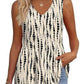 💖LAST DAY SALE ✨Women Dressy Sleeveless V Neck Babydoll Tank Tops