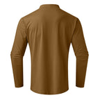 ⏳Begrenzte Zeit 52% Rabatt💥🎁【Geschenk-Empfehlung】Hochgeschlossenes Herren-T-Shirt mit langen Ärmeln und schmaler Passform