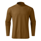 ⏳Begrenzte Zeit 52% Rabatt💥🎁【Geschenk-Empfehlung】Hochgeschlossenes Herren-T-Shirt mit langen Ärmeln und schmaler Passform