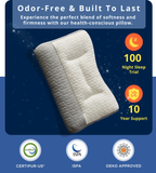 Ergonomisches Memory-Foam-Nackenstützkissen
