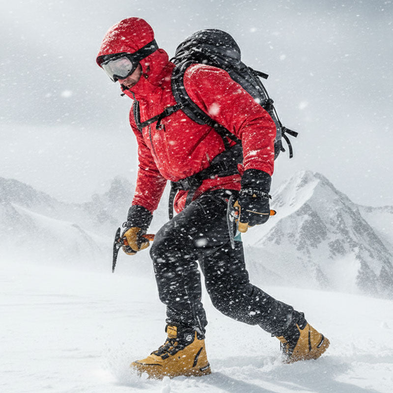 Herren-Outdoor-Arbeitsschuhe mit drehbarem Schnallverschluss 🔄👞 – Wasserdicht 💦, rutschhemmend 🚶‍♂️, bequem, atmungsaktiv 🌬️