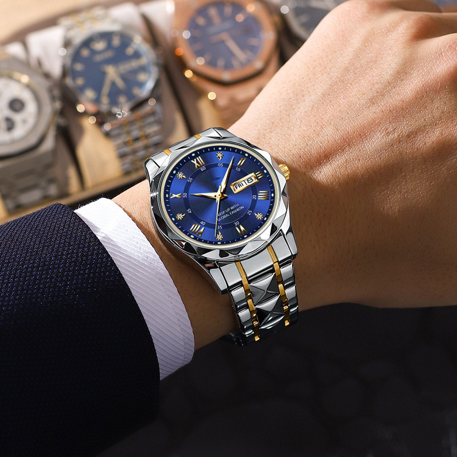 ⌚Waterproof Man Wristwatch With Luminous💎