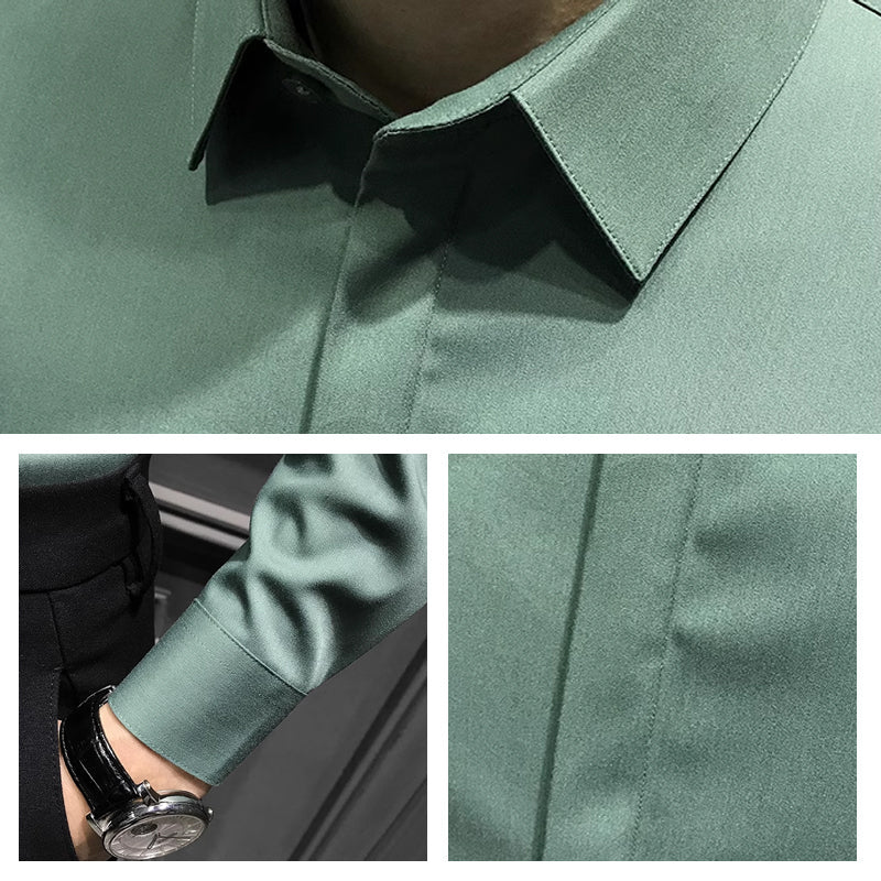 🔥LAST DAY PROMOTION - 50%OFF🔥Men's Wrinkle-Free Button-Down Shirt