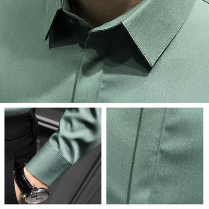 🔥LAST DAY PROMOTION - 50%OFF🔥Men's Wrinkle-Free Button-Down Shirt