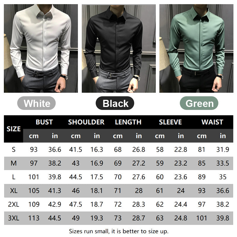 🔥LAST DAY PROMOTION - 50%OFF🔥Men's Wrinkle-Free Button-Down Shirt