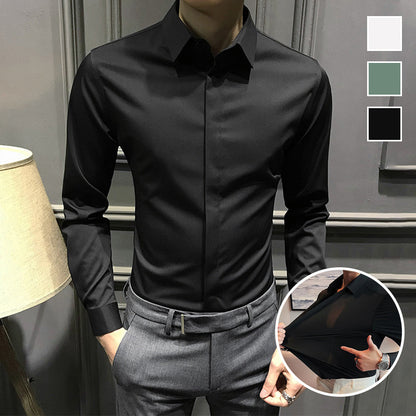 🔥LAST DAY PROMOTION - 50%OFF🔥Men's Wrinkle-Free Button-Down Shirt