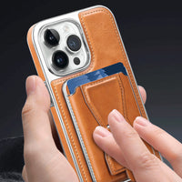 💥Hot Sale 43% OFF🔥Essential For Business📱Luxury leather iPhone case with removable magnetic tape