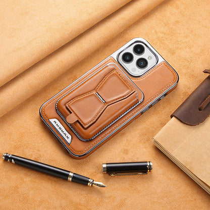💥Hot Sale 43% OFF🔥Essential For Business📱Luxury leather iPhone case with removable magnetic tape