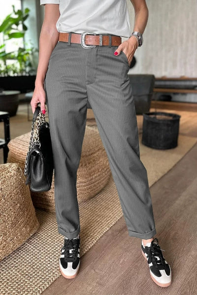 💕Limited Time 50% Off💕Women's High Waist Casual Straight Blazer Pants
