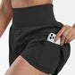 ✨️2025 Hot Sale 60% OFF🥰High Waisted 2-in-1 Yoga Shorts & Side Pockets