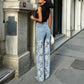⏳Time-limited Special⏰Fashion Lace Patchwork Denim Jeans