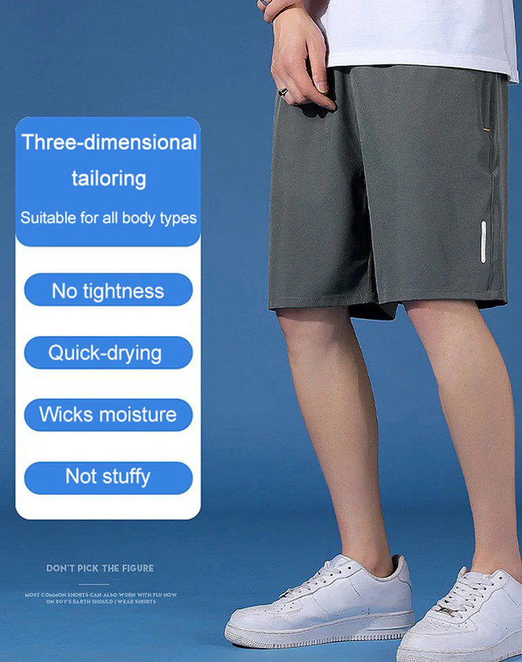 🔥Hot Sale 49% OFF💝✨Unisex Ice Silk Quick Drying Stretch Shorts