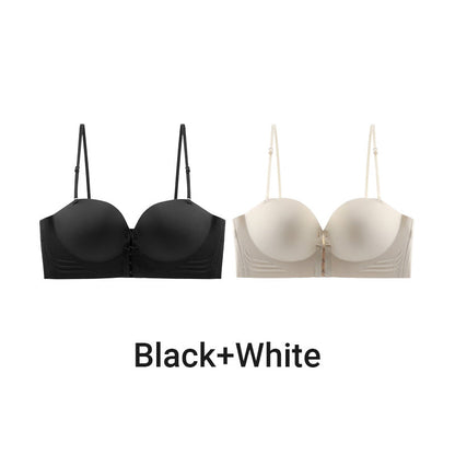🔥 Buy One Get One Free！🔥2025 Hot Sale👙Style No-Shave Gathering Support Bra for Women