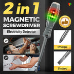 💥Hot Sale-50%OFF💥2-in-1  High Torque Strong Magnetic Screwdriver Electricity Detector