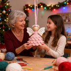 🧚Letzter Tag Ausverkauf 49% Rabatt✨Häkeln Sie Ihren eigenen Engel – Komplettes Bastelset