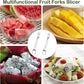🍉 Buy 1 Get 3 Free -✨2-in-1 Fruit Cutter & Fork – For Quick and Easy Fruit Serving!🍓