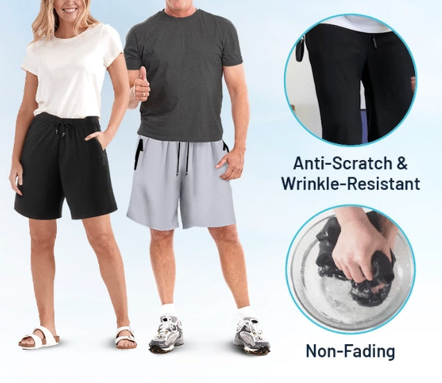 🔥Hot Sale 49% OFF💝✨Unisex Ice Silk Quick Drying Stretch Shorts