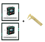 📏 2-in-1 Magnetischer Digital-Laser-Neigungsmesser | Starker Magnet + Präzise Laser – Ideal für Wandmontage/Holzarbeiten🔧