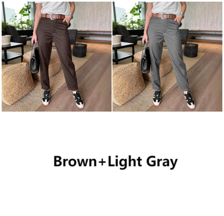 💕Limited Time 50% Off💕Women's High Waist Casual Straight Blazer Pants