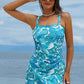 💥Big price reduction！🩱Women Vintage Tummy Control Two Piece Tankini Swimsuits
