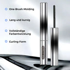 💜LETZTER TAG – KAUF 1, ERHALTE 1 GRATIS💜 Schlanke, wellenförmige kleine Stahlrohr-Wasserfest-Natur-Mascara