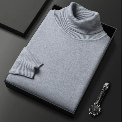 Díol Te - 50% Lascaine ✨Geansaí Cashmere Préimhe Dath Soladach d'Fhir - ceannaigh 2 le seachadadh saor in aisce