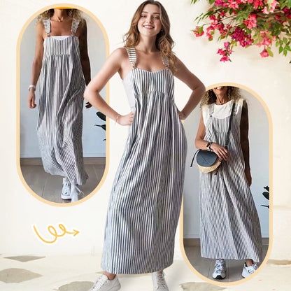 🌸NEW HOT SALE✨ Casual Striped Camisole Dress – Effortless Style & Comfort! 💖