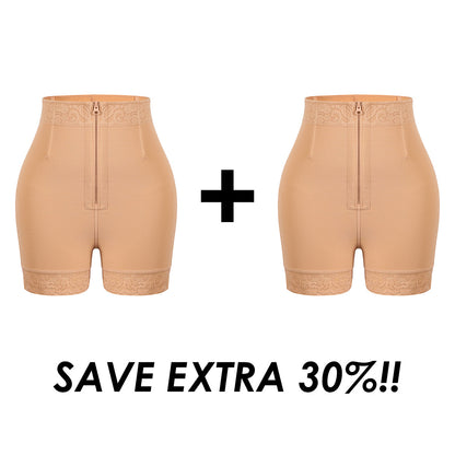 💗Summer Specials💗Lace Steel Boned Butt Enhancer Shorts Shapewear