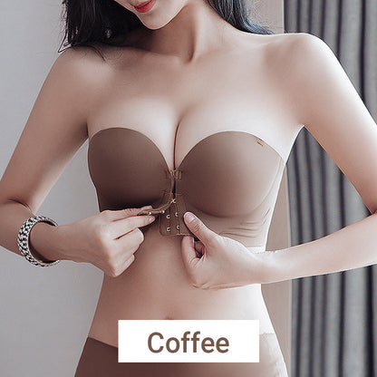 🔥 Buy One Get One Free！🔥2025 Hot Sale👙Style No-Shave Gathering Support Bra for Women